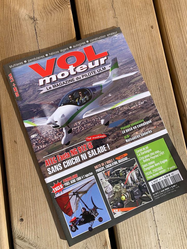 Le Atec FAETA NG en essai dans VOL MOTEUR Le Atec FAETA NG en essai dans VOL MOTEUR