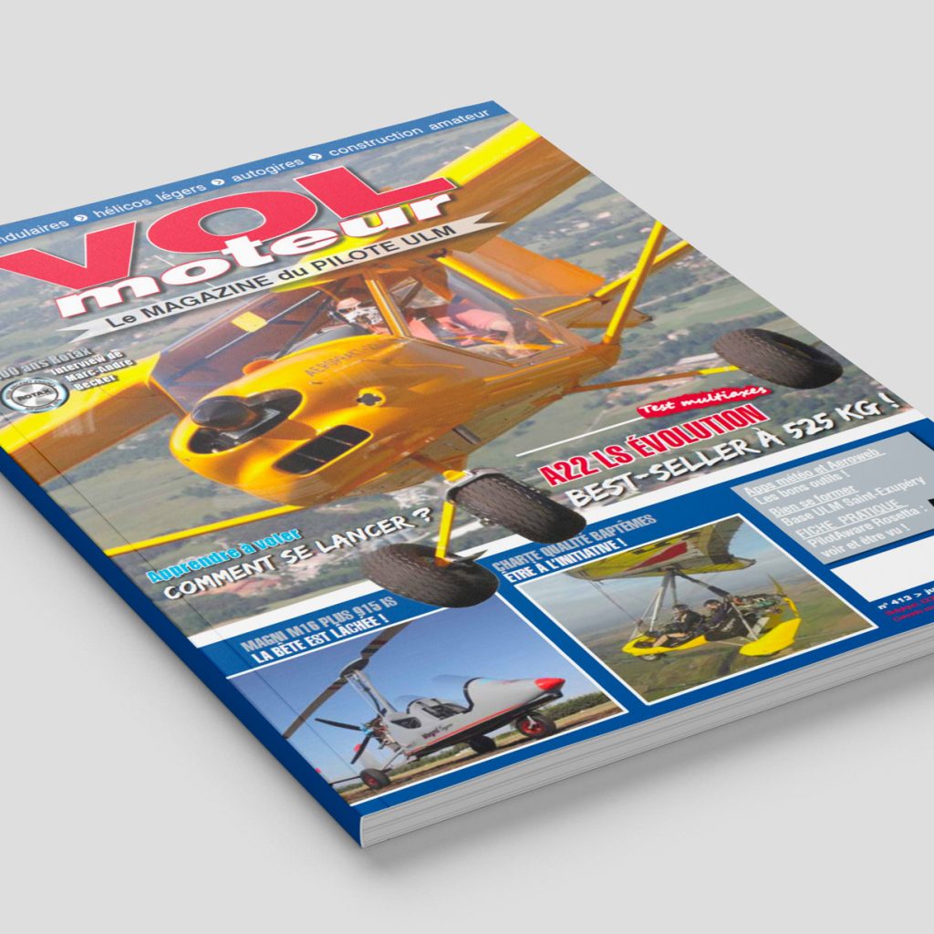 Le A22 LS Évolution en essai dans VOL MOTEUR